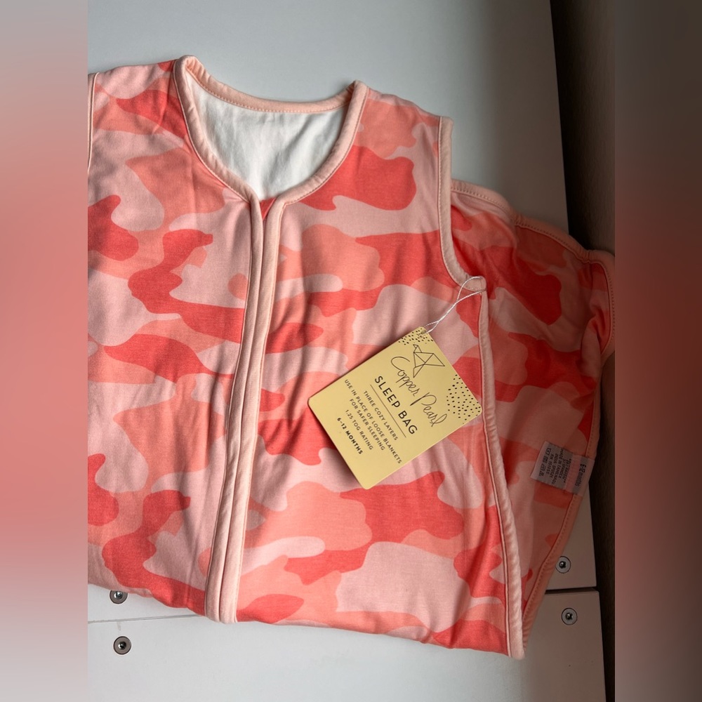 Copper Pearl bamboo sleep sack